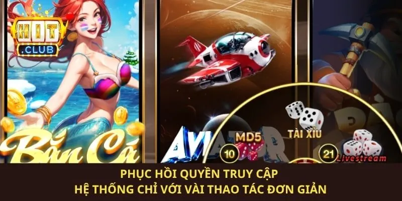 Phục hồi quyền truy cập hệ thống chỉ với vài thao tác đơn giản