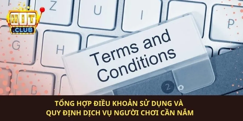 Tổng hợp điều khoản sử dụng và quy định dịch vụ người chơi cần nắm